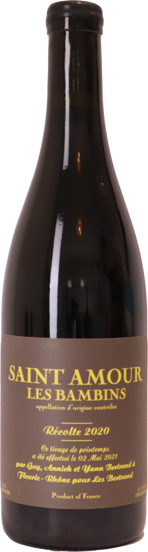 2023 Yann Bertrand Saint-Amour "Les Bambins" Beaujolais, France