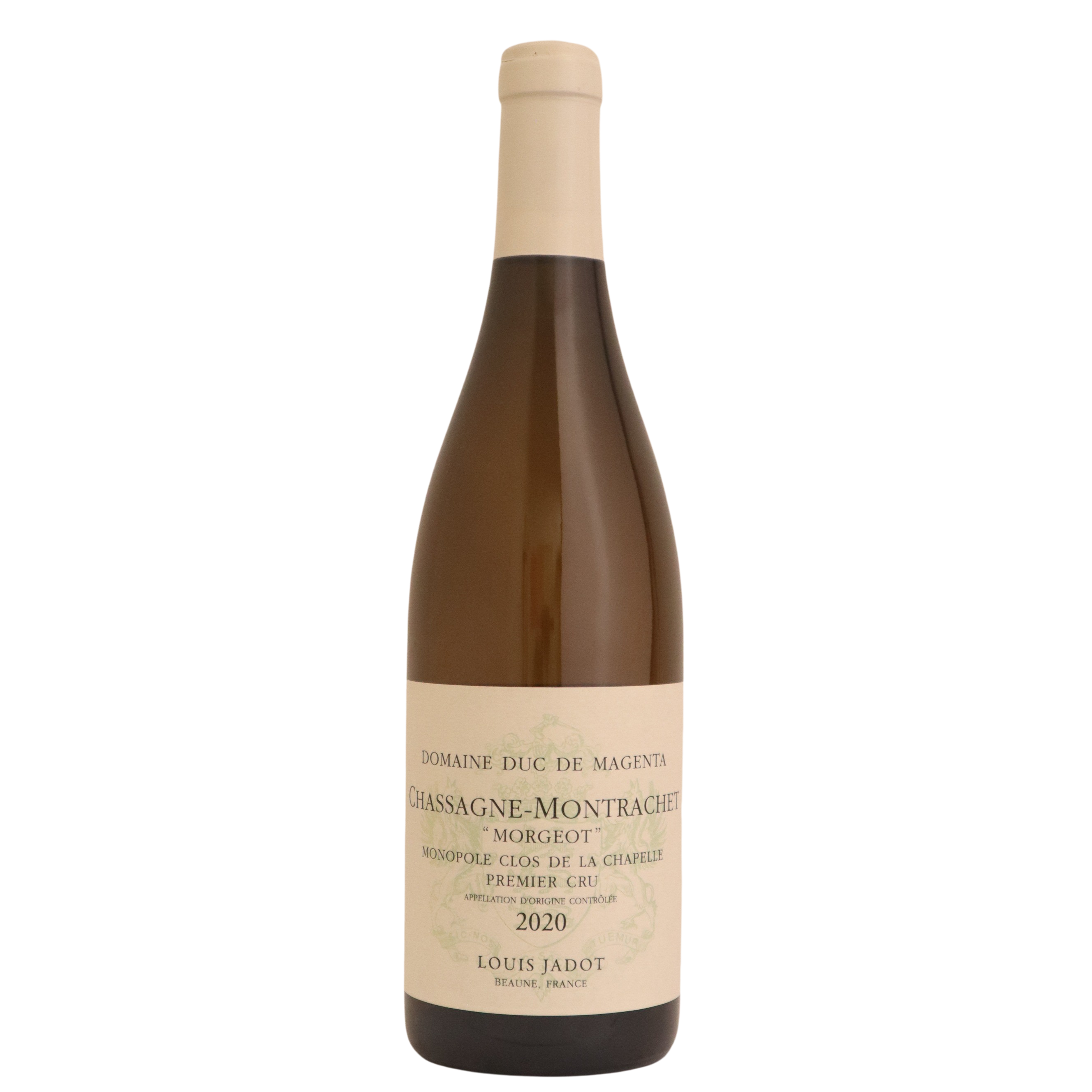 2020 Domaine Duc de Magenta Chassagne-Montrachet  1er Cru "Morgeot Clos de la Chapelle”, Burgundy, France