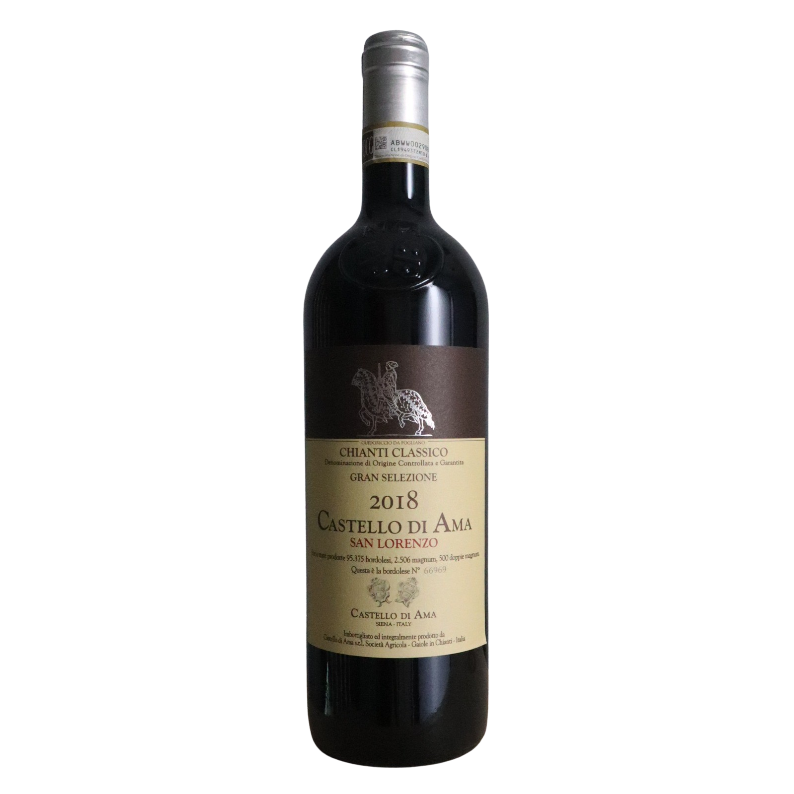 2018 Castello di Ama "San Lorenzo" Chianti Classico Gran Selezione, Tuscany, Italy