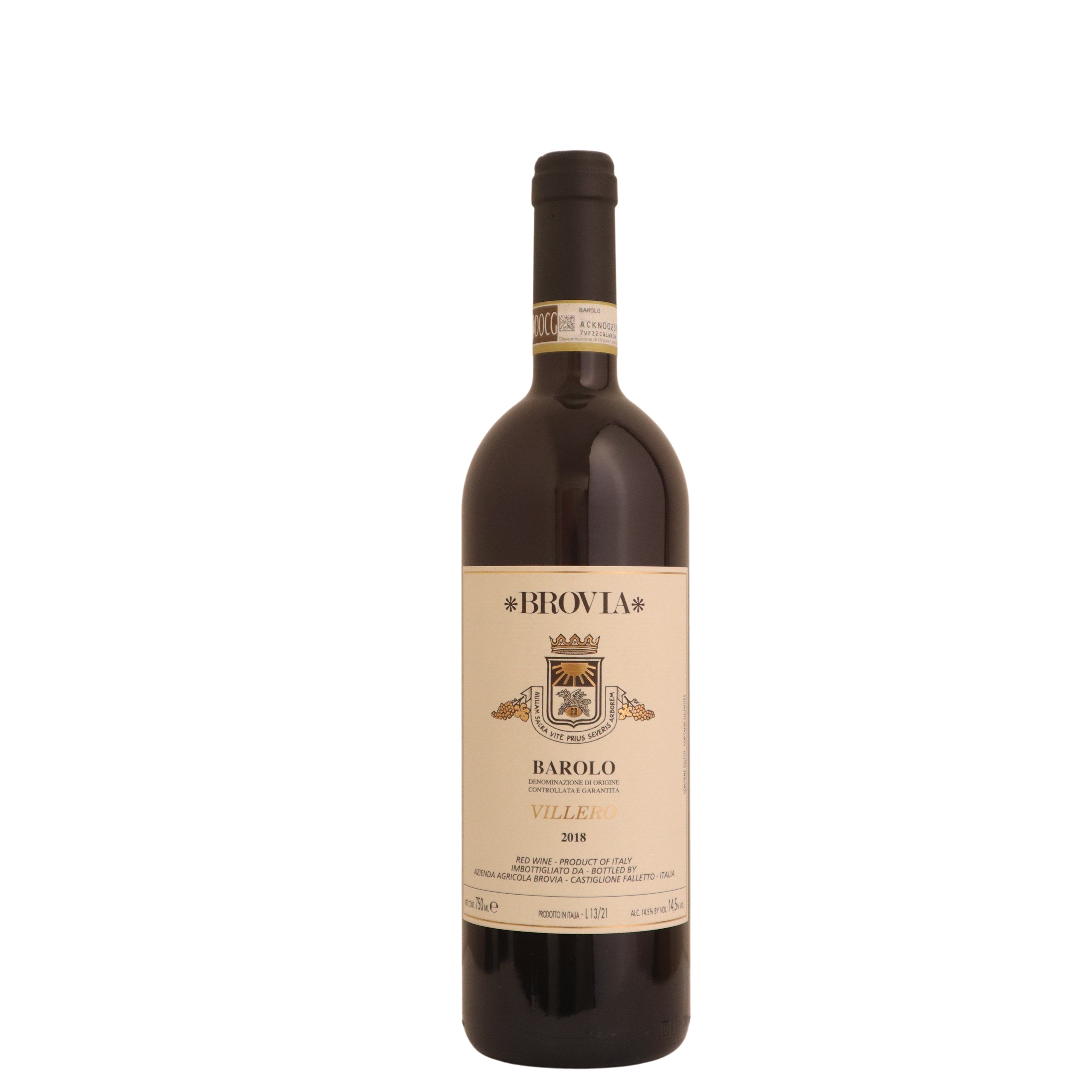 2018  Brovia Barolo "Villero", Piedmont, Italy