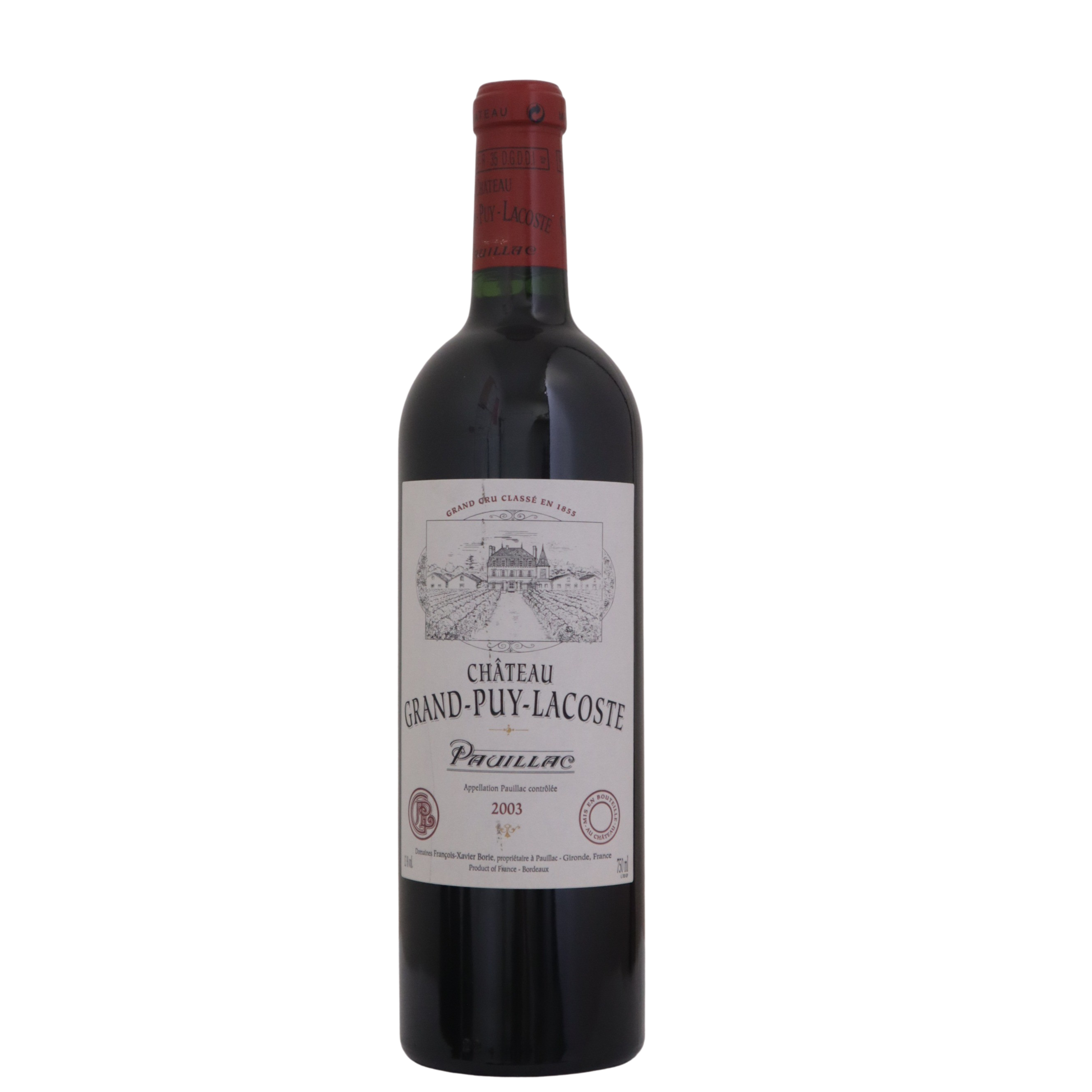 2003 Château Grand Puy Lacoste Pauillac, Bordeaux, France