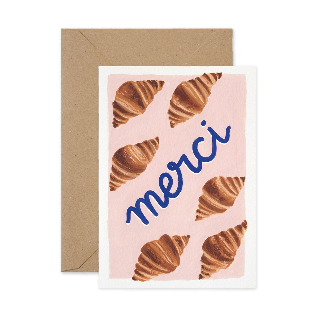 Croissants Merci Card